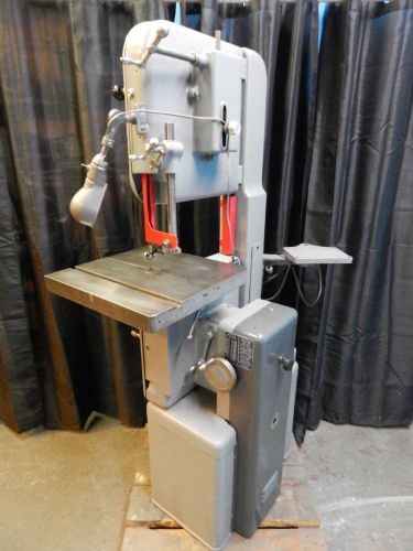 Bandsaw 16&#034; walker turner /k.t. div ,vertical metal cutting w/nonworking welder! for sale