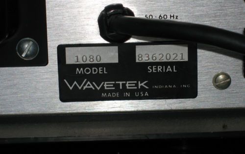 Wavetek 1080 Sweep Generator W Reflection Bridge And Cd 50 Trilithic Detector 1317