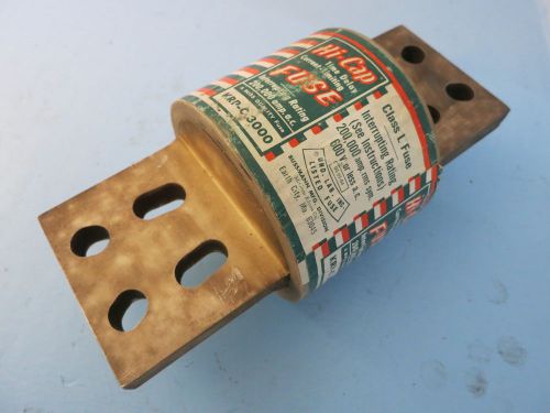 Bussmann KRP-C 3000 3000A Hi-Cap Fuse A Buss Quality Fuse Amp A KRPC C3000