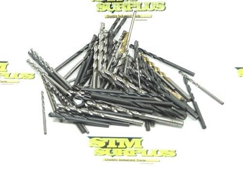 BIG ASSORTED LOT OF HSS TWIST DRILLS 3/64&#034; TO 5.5MM PTD GUHRIG TITEXPLUS