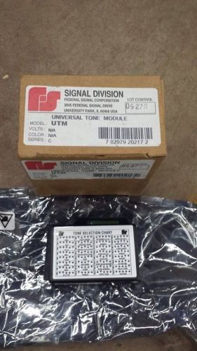 SIGNAL DIVISION UNIVERSAL TONE MODULE UTM   9D