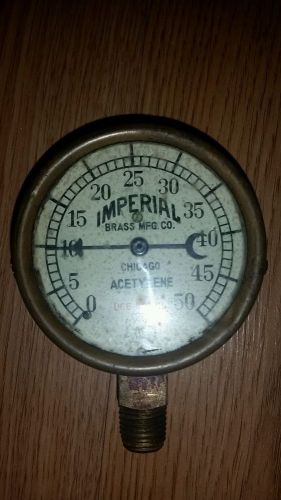 Vintage brass gauge