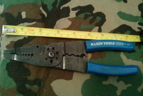 Klein tools wire stripper/crimper