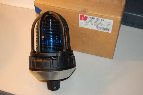 New federal signal 191xl-120-240b flashing led hazardous warning light w/xlt for sale