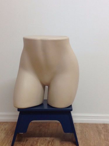 mannequins-NAFF- Female Plastic Flesh lower Torso