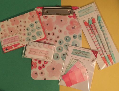 Target Page Flags Watercoler 5 Piece Set Erin Condren