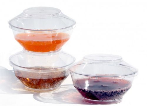 Restaurantware Round 6 oz. Deli Cups with Lids (100 Count)