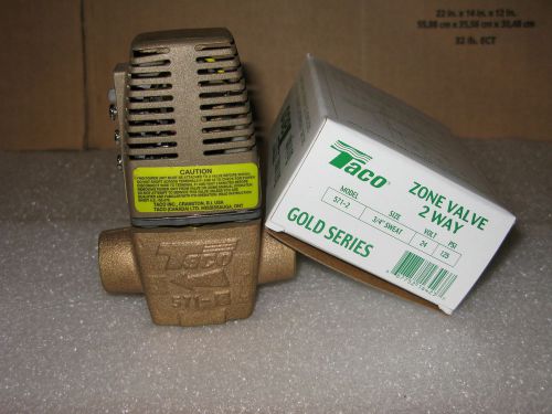 BRAND NEW TACO 571-2 ZONE VALVE 3/4&#034; SWEAT