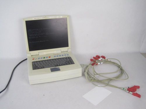 Schiller CardioLaptop AT-110 EKG ECG Cardio Digital Interpretation Laptop+Leads