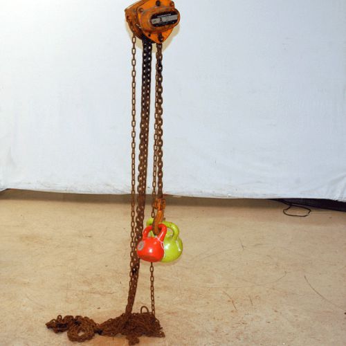 Harrington Hoists CB020 2 Ton Manual Hand Chain Fall Hoist  M3 20&#039;