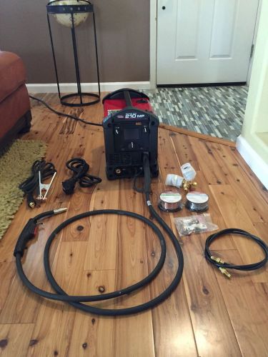 ***Lincoln 210mp mig tig arc welder, 230v and 120v, new***