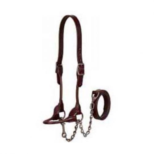 New Weaver Leather Cow Show Halter - Bombshell Brown - Medium