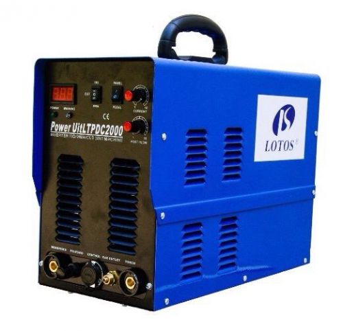 Lotos LTPDC2000 50 amp plasma cutter , stick welder , tig welder