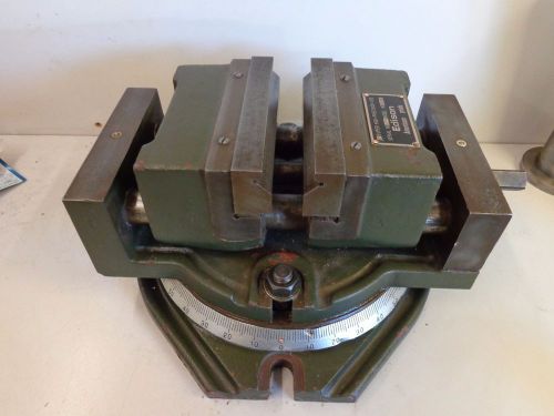 Edison 6&#034; self centering milling machine vise with swivel base   stk 3128 for sale