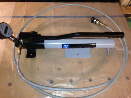 SKF TMJL 100 Industrial Large Capacity Portable Hydraulic Pump 100 MPa w/Extras!