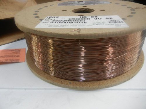 Hobart Mig welding Wire, HB-28, copper coated .035&#034;  30 Lb. spool, Made U.S.A.