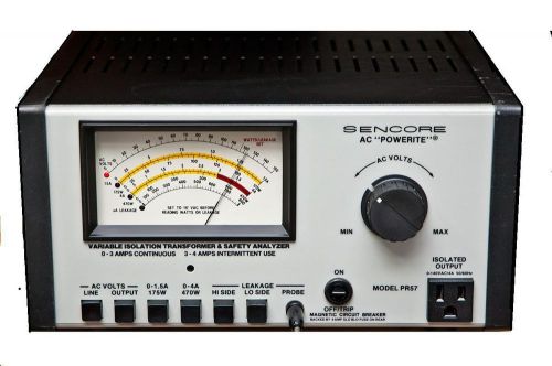 Sencore PR57 Power rite Variable Isolated Transformer