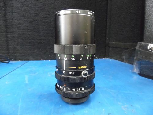 NAVITAR TV ZOOM LENS 12.5-75MM F1.8 MACRO ZOOM LENSE