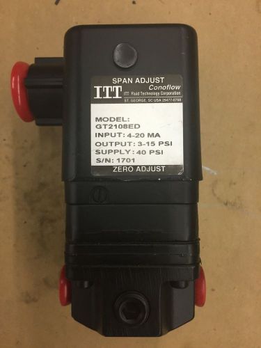 ITT CONOFLOW GT2108ED I To P CONVERTER SPAN ADJUST  NEW