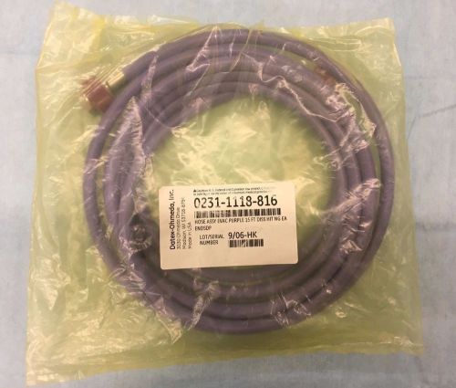 Datex-Ohmeda 15&#039; hose assy evac purple 0231-1118-816