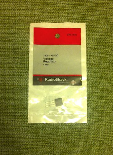 7805 • +5VDC Voltage Regulator #276-1770 By RadioShack