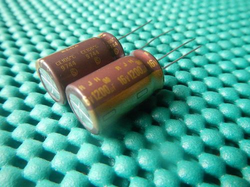 310PCS  ELNA RJH 16V 1200uF Motherboard Capacitor 13X21mm NR