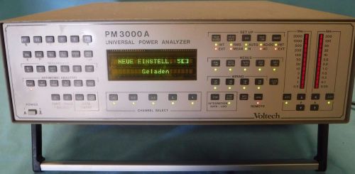 VOLTECH UNIVERSAL POWER ANALYSER PM 3000A