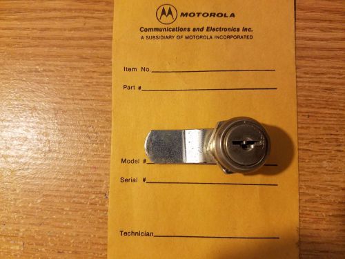 1 - Motorola Base station  lock and one  #2135  key     *L@@K*