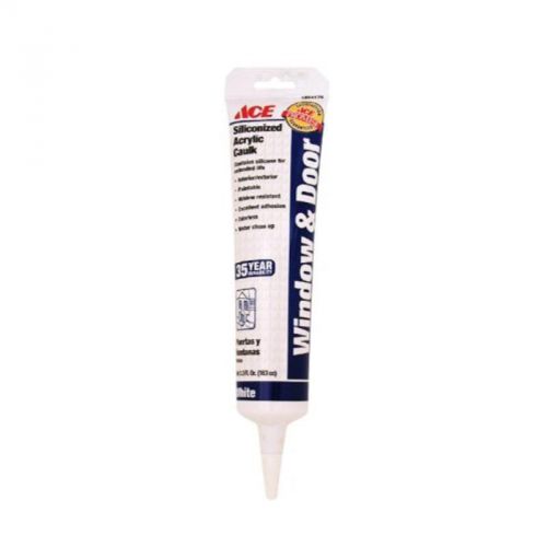 35 Yr 5.5Oz Clear Caulk Ace Caulking and Adhesives 12589 082901125891