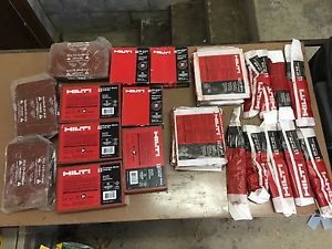 Assorted Hilti Fire Stop Materials