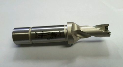 ISCAR .750&#034; CARBIDE INSERT DRILL 1-3/8&#034; FL, 1&#034; SHANK, 5-3/8&#034; OAL