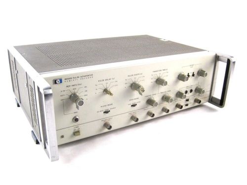 Hewlett Packard Agilent HP 8005B Dual-Output Pulse Signal Generator 20 Mhz