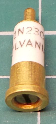 1N23C SYLVANIA MICROWAVE DIODE X 1PC