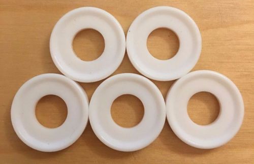 5 PC MINI TRI CLAMP GASKETS TEFLON 1/2&#034; FDA/3A/CLASS VI BREWERY FAST SHIP