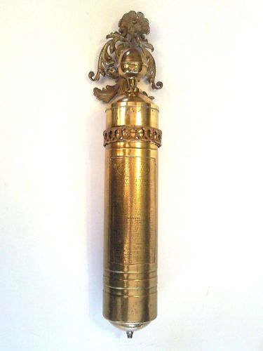 VTG PIRENE COOPER-BRASS HEAVY DUTY FIRE EXTINGUISHER B2-C2. CAVEMEN PIECE