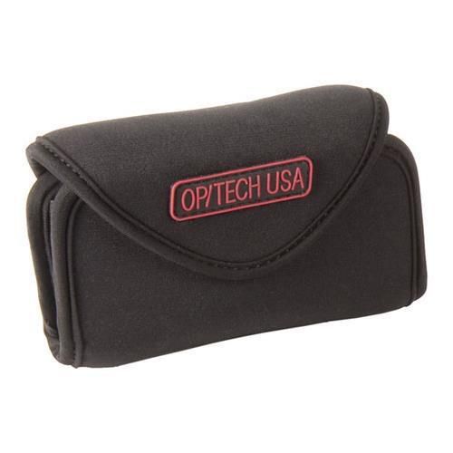 Op/Tech Snappeez Wide Body Horizontal, Large Soft Pouch, Black #7301264