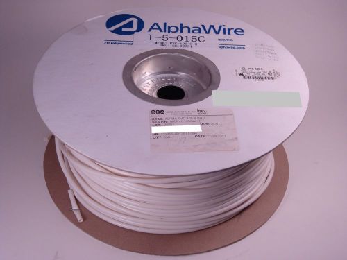 PVC105-8 Alpha Tubing White 8 AWG .133&#034; ID .020&#034; Wall Nonshrinkable 460&#039; Partial