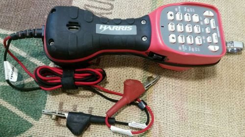 HARRIS FLUKE TS44 DELUXE data safe buttset handsfree spkrphone asdl override EXC