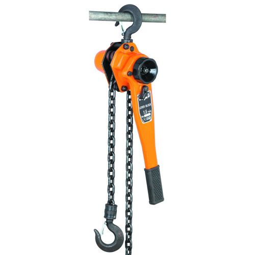 NEW 1-1/2 Ton Lever Block Hoist Chain Ratchet 5 ft Come Along