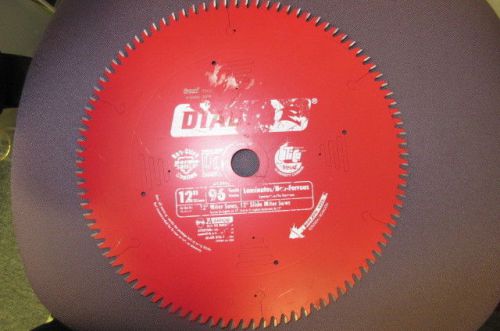 DIABLO 12&#034; 96 TEETH D1296L  14124600-43/14 SAW BLADE FOR LAMINATES