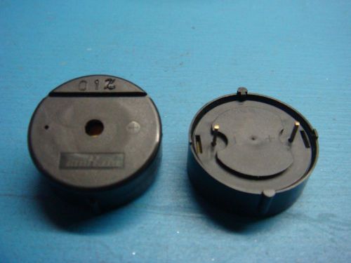 (2) MURATA PKB24SPCH3601-B0 12V PIEZOELECTRIC SOUND BUZZER 15mm RADIAL LEAD