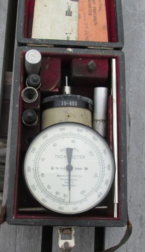 Vintage jagabi type ao precision hand tachometer ca1950 for sale