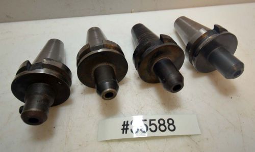 Lot of Four NIkken BT40 Tool Holders 3/8 Inch (Inv.35588)