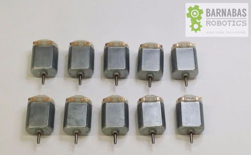 10 x Mini 130 DC 1.5-3V Hobby Toy Robot STEM Motor USA seller