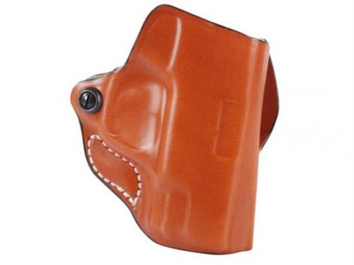 Desantis 019TA8BZ0 Mini Scabbard Belt Holster Fits Glock 43 Right Hand Tan