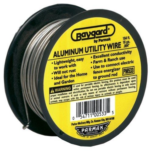 Baygard Electric Fence 16 Gauge Aluminum Wire - 164 Feet 00533