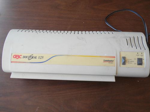 GBG DOCUSEAL 125 LAMINATOR