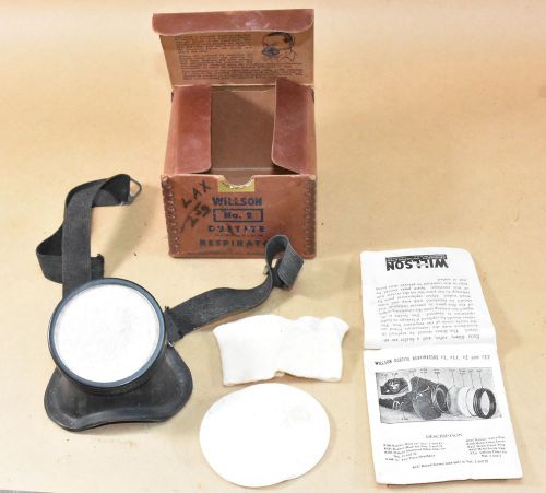 Willson No. 2 Dustite Respirator, Vintage, New in Box