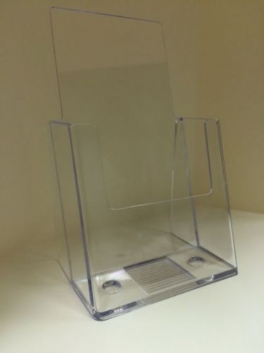 ACRYLIC BROCHURE / LITERATURE HOLDER QTY 64 PER CASE