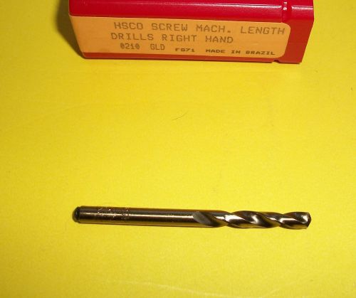 DORMER #25 Cobalt Screw Machine Length Drill Bit (my#2327)